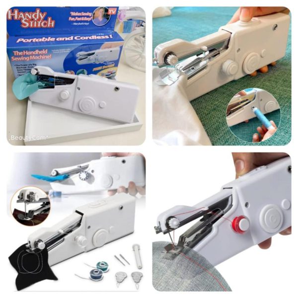 Handy Portable Cordless Sewing Machine | Quick Fabric Repairs & Easy Stitching Tool