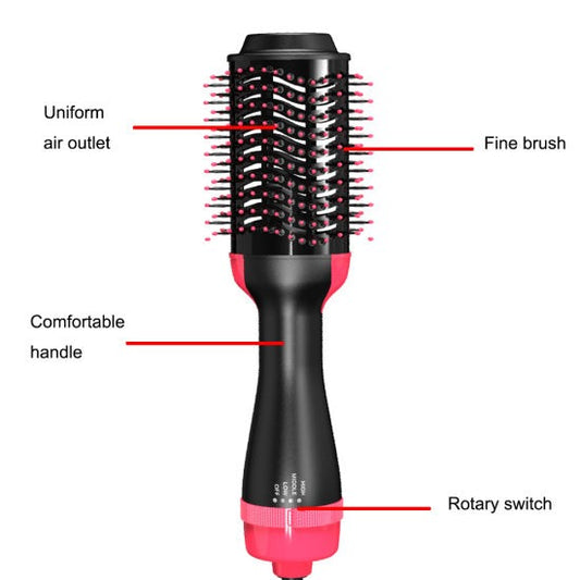 3 in 1 | Hair Dryer with Comb, Hair Straightener & Curler | Style You Hair Form Now